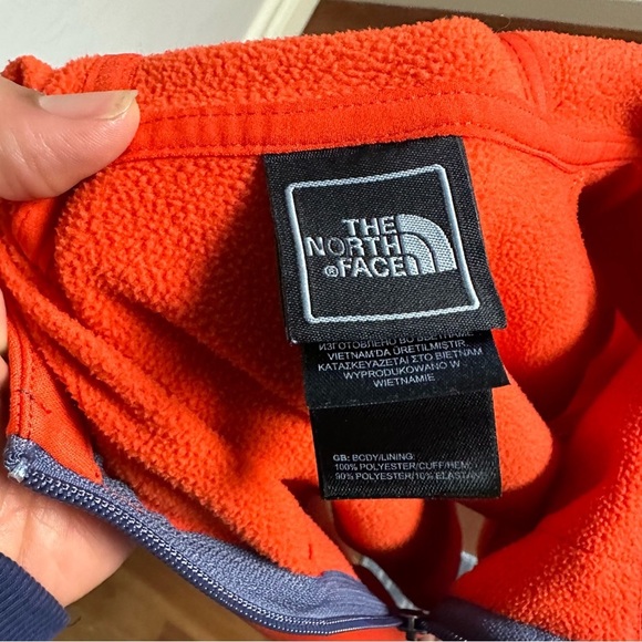 The North Face Orange Full Zip UP Hoodies Jacket Size: XS - Picture 6 of 15